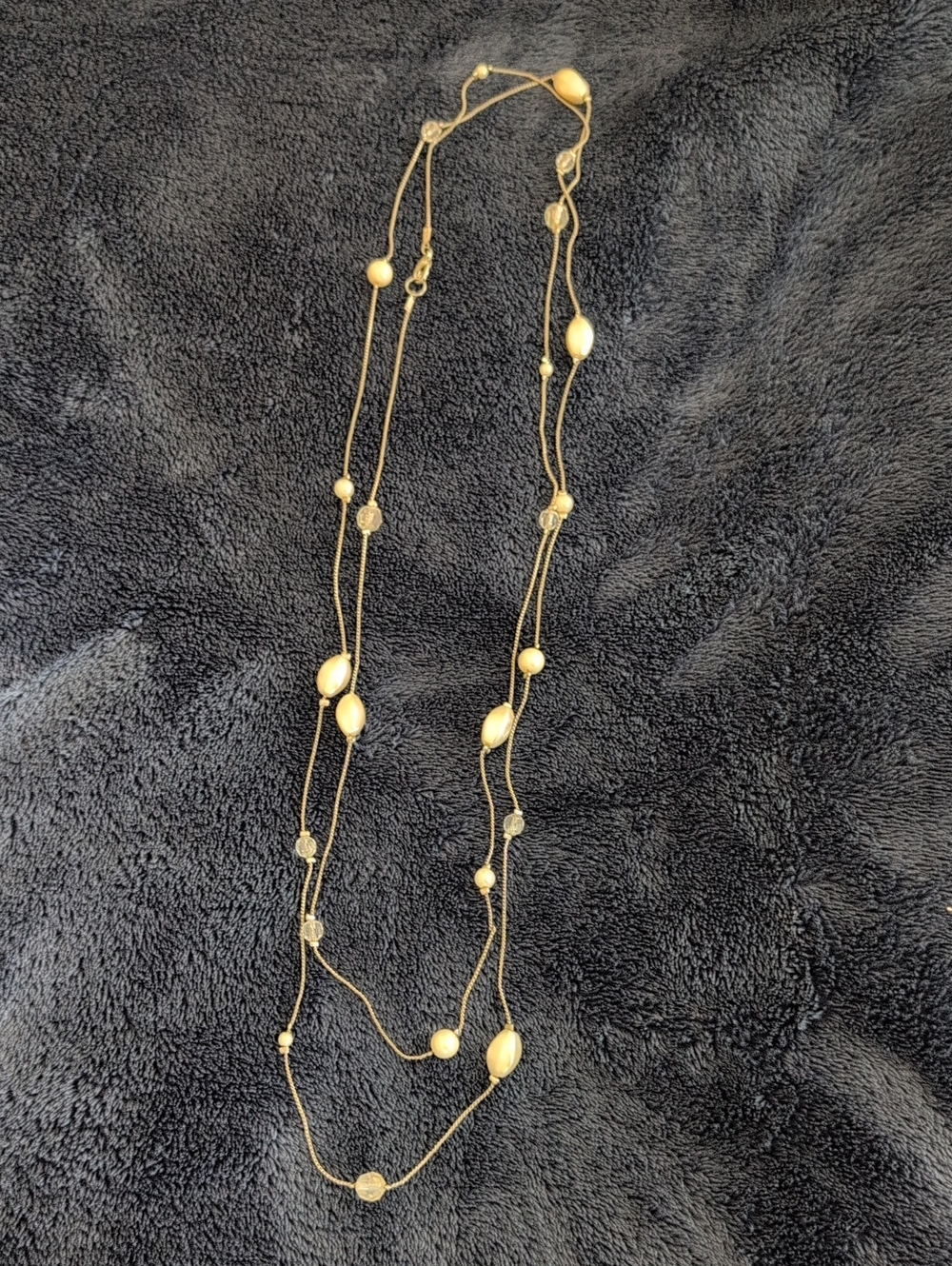 Long Layered Bead And Pearl Necklace - Women Jewelry